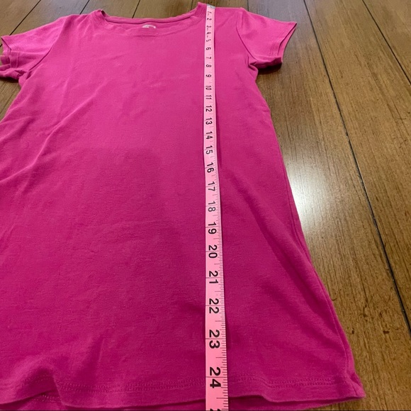 JCP Women’s Solid Fuchsia Cotton T-Shirt Size Medium - Picture 7 of 8
